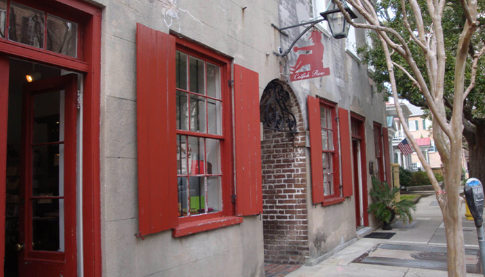 Located on 89-91 Church Street is a three storied row of houses locally known as Cabbage Row or Catfish Row, a structure from the Revolutionary War era.